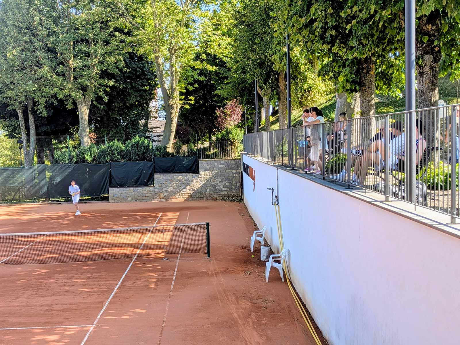 Una partita del Torneo RoLanga Ross a Murazzano