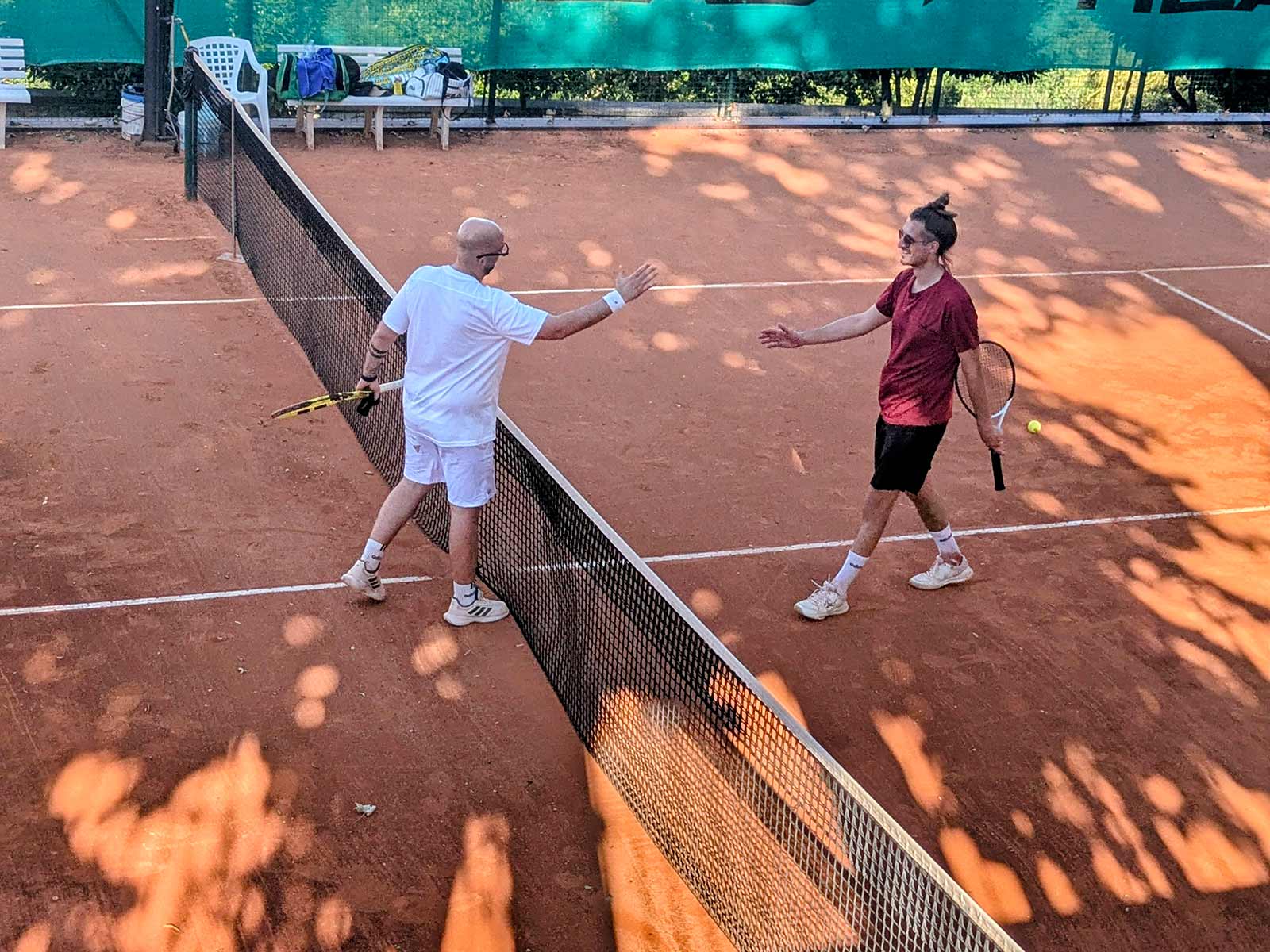 Giornata sulla terra rossa del Torneo RoLanga Ross a Murazzano